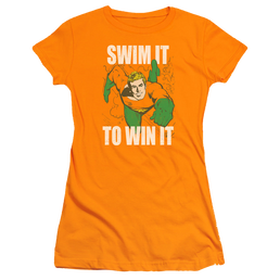 Aquaman Swim It - Juniors T-Shirt Juniors T-Shirt Aquaman   