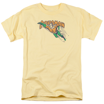 Banana men's regular fit t-shirt with Aquaman Swim Through graphic