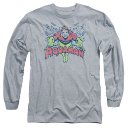 Aquaman Splish Splash - Men's Long Sleeve T-Shirt Men's Long Sleeve T-Shirt Aquaman   