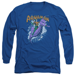 Aquaman Ride Free - Men's Long Sleeve T-Shirt Men's Long Sleeve T-Shirt Aquaman   