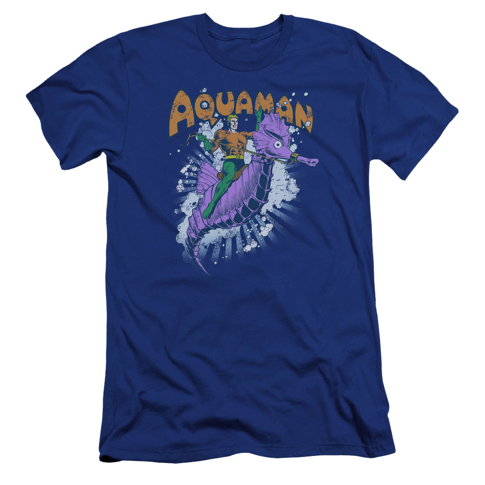Aquaman Ride Free - Men's Premium Slim Fit T-Shirt Men's Premium Slim Fit T-Shirt Aquaman   