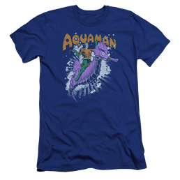Aquaman Ride Free - Men's Premium Slim Fit T-Shirt Men's Premium Slim Fit T-Shirt Aquaman   