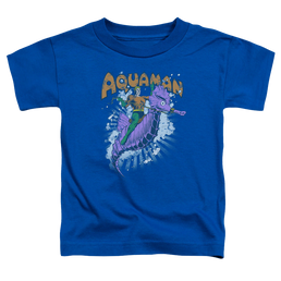 Aquaman Ride Free - Toddler T-Shirt Toddler T-Shirt Aquaman   