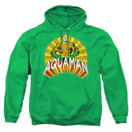 Aquaman Arms Akimbo - Pullover Hoodie Pullover Hoodie Aquaman   