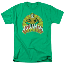 Aquaman Arms Akimbo - Men's Regular Fit T-Shirt Men's Regular Fit T-Shirt Aquaman   