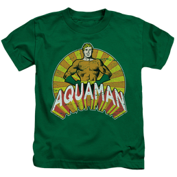 Aquaman Arms Akimbo - Kid's T-Shirt Kid's T-Shirt (Ages 4-7) Aquaman   
