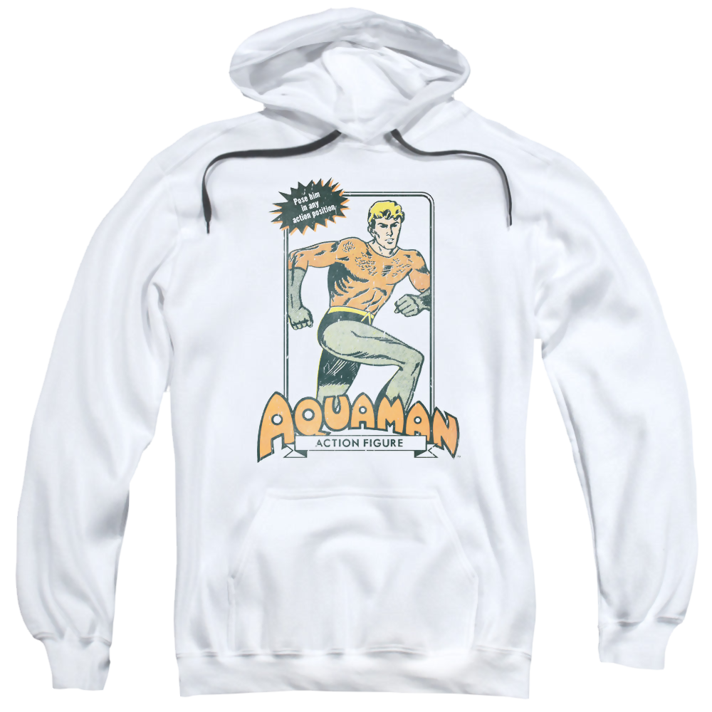 Aquaman Am Action Figure - Pullover Hoodie Pullover Hoodie Aquaman   