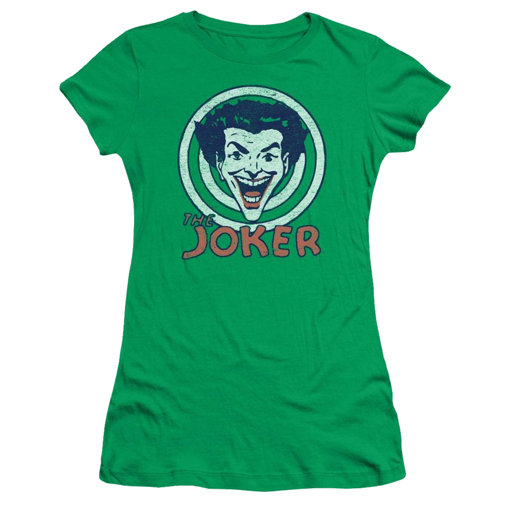 DC Comics Joke Target - Juniors T-Shirt Juniors T-Shirt Joker   