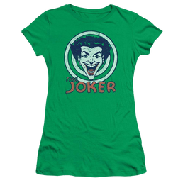 DC Comics Joke Target - Juniors T-Shirt Juniors T-Shirt Joker   