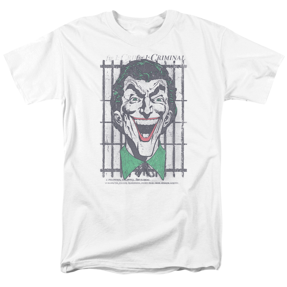 DC Comics Criminal - Men's Regular Fit T-Shirt Men's Regular Fit T-Shirt Joker   