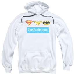 DC Comics Hashtag Jla - Pullover Hoodie Pullover Hoodie Justice League   