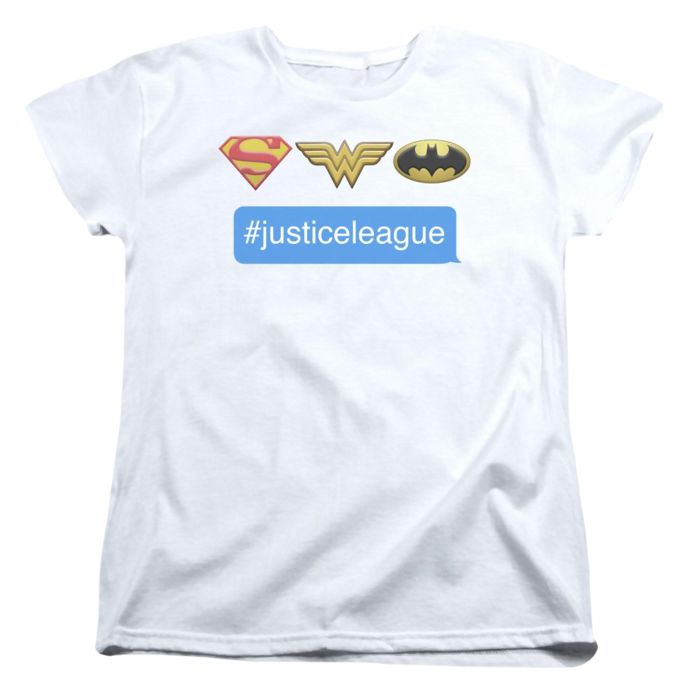 DC Comics Hashtag Jla - Women's T-Shirt Women's T-Shirt Justice League   