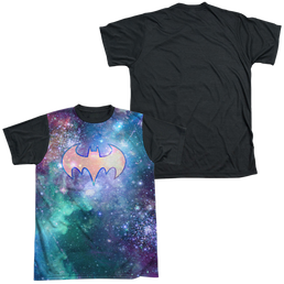 Batgirl Shielded Galaxy - Men's Black Back T-Shirt Men's Black Back T-Shirt Batman   