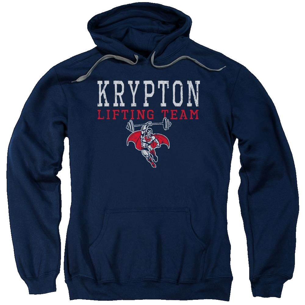 DC Comics Krpton Lifting - Pullover Hoodie Pullover Hoodie Superman   