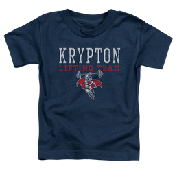 Superman Krpton Lifting - Toddler T-Shirt Toddler T-Shirt Superman   