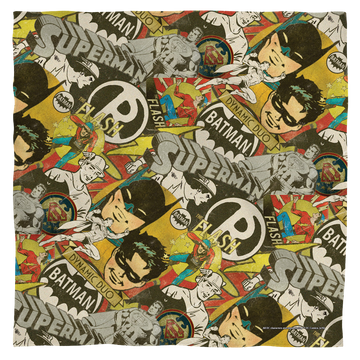Justice League Vintage Dco - Bandana Bandanas Justice League   