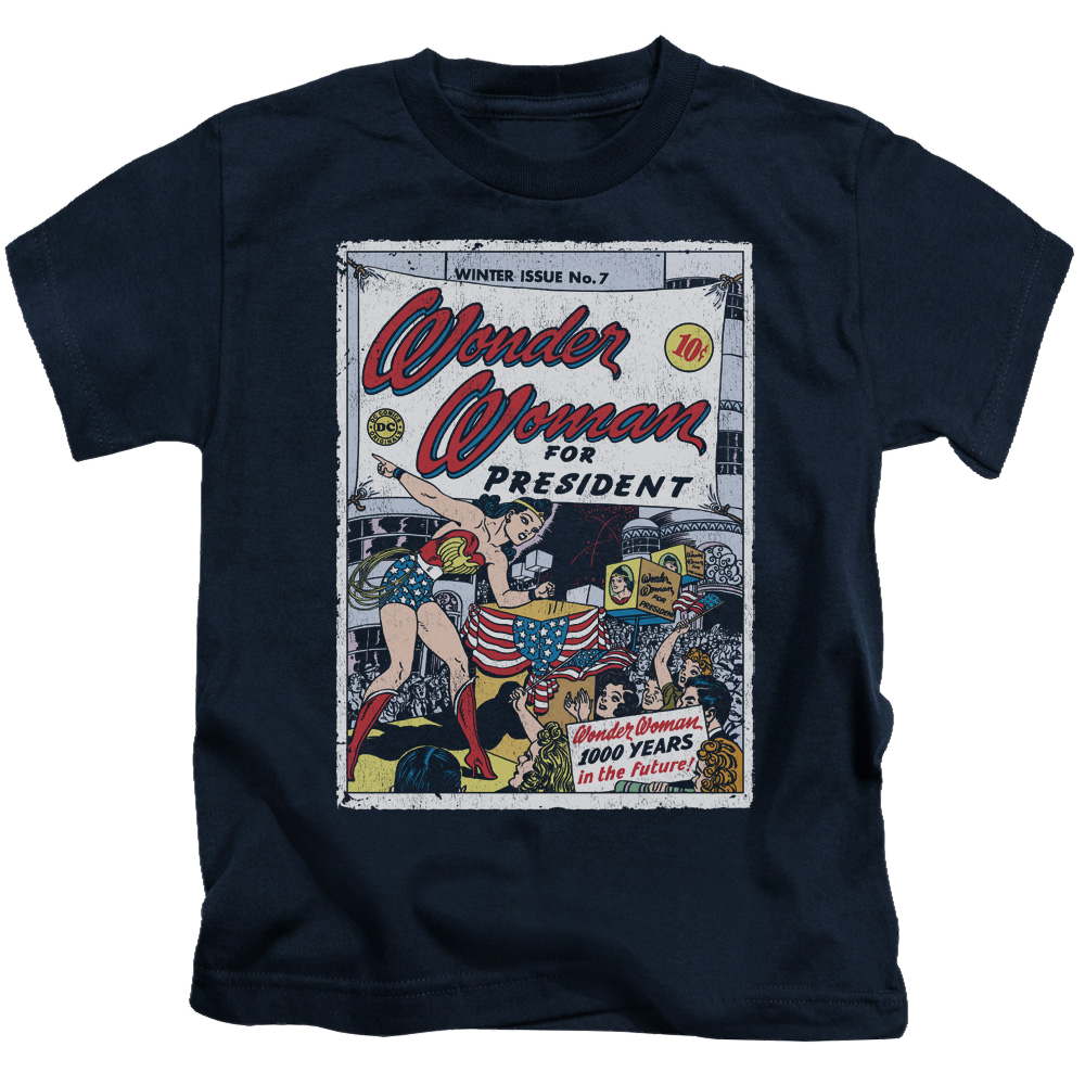 Wonder Woman Ww For President - Kid's T-Shirt Kid's T-Shirt (Ages 4-7) Wonder Woman   