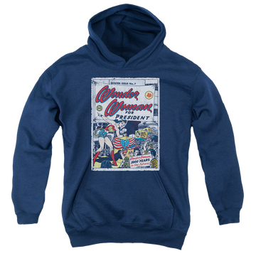Wonder Woman Ww For President - Youth Hoodie Youth Hoodie (Ages 8-12) Wonder Woman   