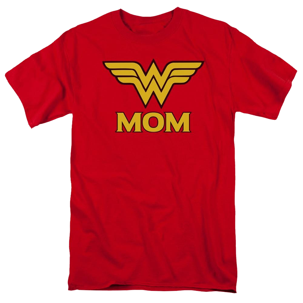 DC Comics Wonder Mom - Men's Regular Fit T-Shirt Men's Regular Fit T-Shirt Wonder Woman   