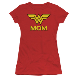 DC Comics Wonder Mom - Juniors T-Shirt Juniors T-Shirt Wonder Woman   