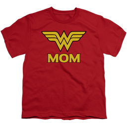 Wonder Woman Wonder Mom - Youth T-Shirt Youth T-Shirt (Ages 8-12) Wonder Woman   