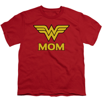 Wonder Woman Wonder Mom - Youth T-Shirt Youth T-Shirt (Ages 8-12) Wonder Woman   