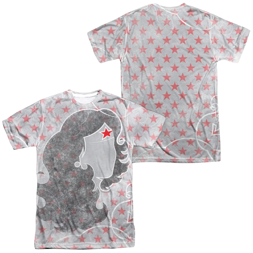 DC Comics Ww Inline Men's All Over Print T-Shirt Men's All-Over Print T-Shirt Wonder Woman   
