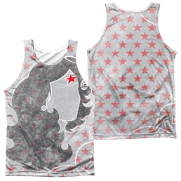 DC Comics Ww Inline Men's All Over Print Tank Men's All Over Print Tank Wonder Woman   