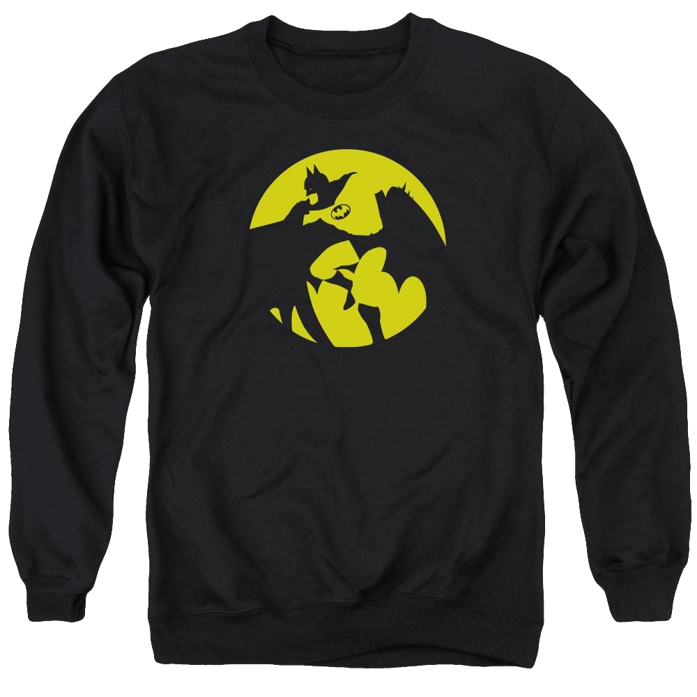 DC Comics Batman Spotlight - Men's Crewneck Sweatshirt Men's Crewneck Sweatshirt Batman   