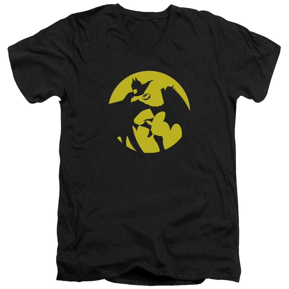 DC Comics Batman Spotlight - Men's V-Neck T-Shirt Men's V-Neck T-Shirt Batman   