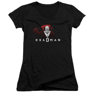 DC Comics Deadman - Juniors V-Neck T-Shirt Juniors V-Neck T-Shirt DC Comics   