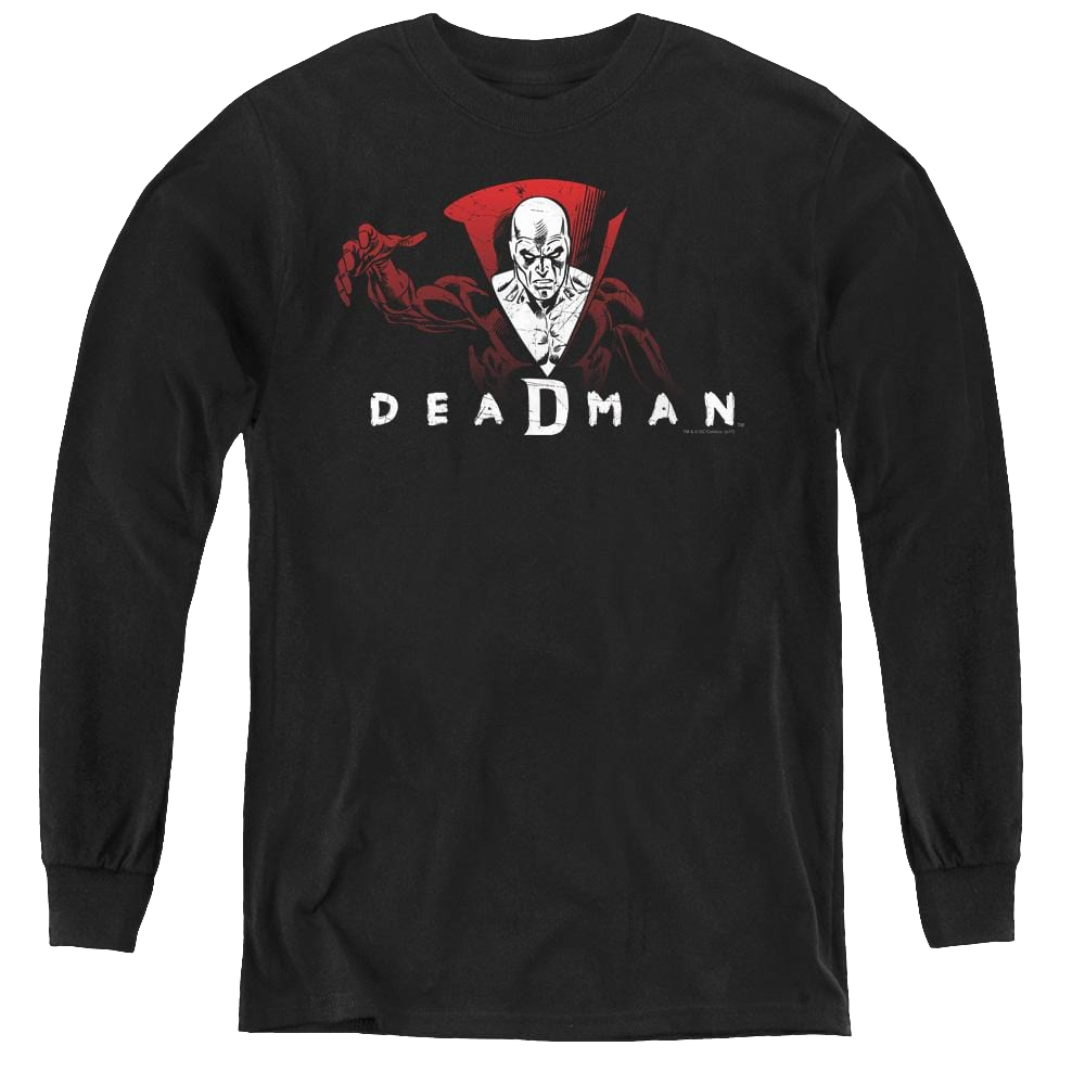 More Dc Characters Deadman - Youth Long Sleeve T-Shirt Youth Long Sleeve T-Shirt DC Comics   