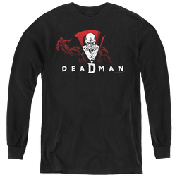 More Dc Characters Deadman - Youth Long Sleeve T-Shirt Youth Long Sleeve T-Shirt DC Comics   