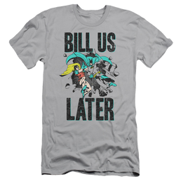 DC Comics Bill Us Later - Men's Slim Fit T-Shirt Men's Slim Fit T-Shirt Batman   