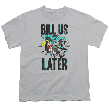 DC Batman Bill Us Later - Youth T-Shirt Youth T-Shirt (Ages 8-12) Batman   