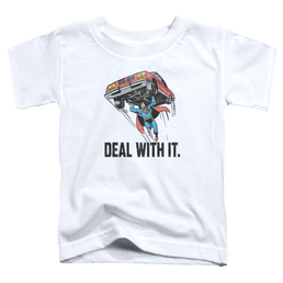Superman Deal With It - Toddler T-Shirt Toddler T-Shirt Superman   