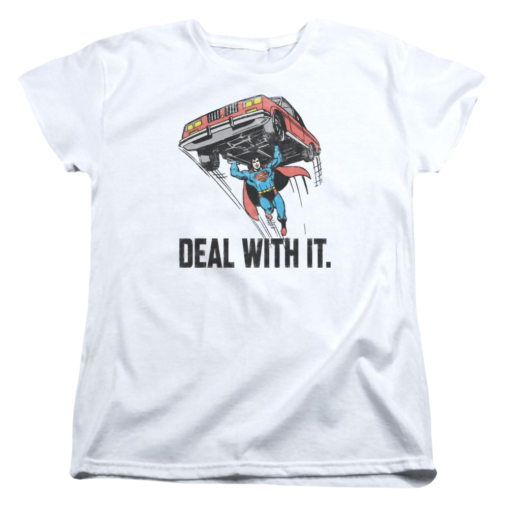 DC Comics Deal With It - Women's T-Shirt Women's T-Shirt Superman   