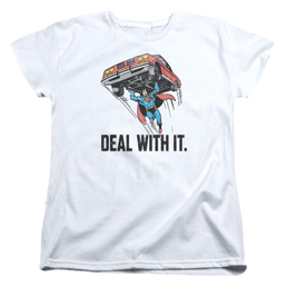 DC Comics Deal With It - Women's T-Shirt Women's T-Shirt Superman   