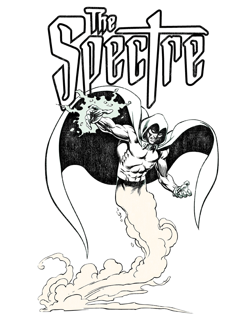 DC Comics The Spectre - Men's Heather T-Shirt Men's Heather T-Shirt DC Comics   