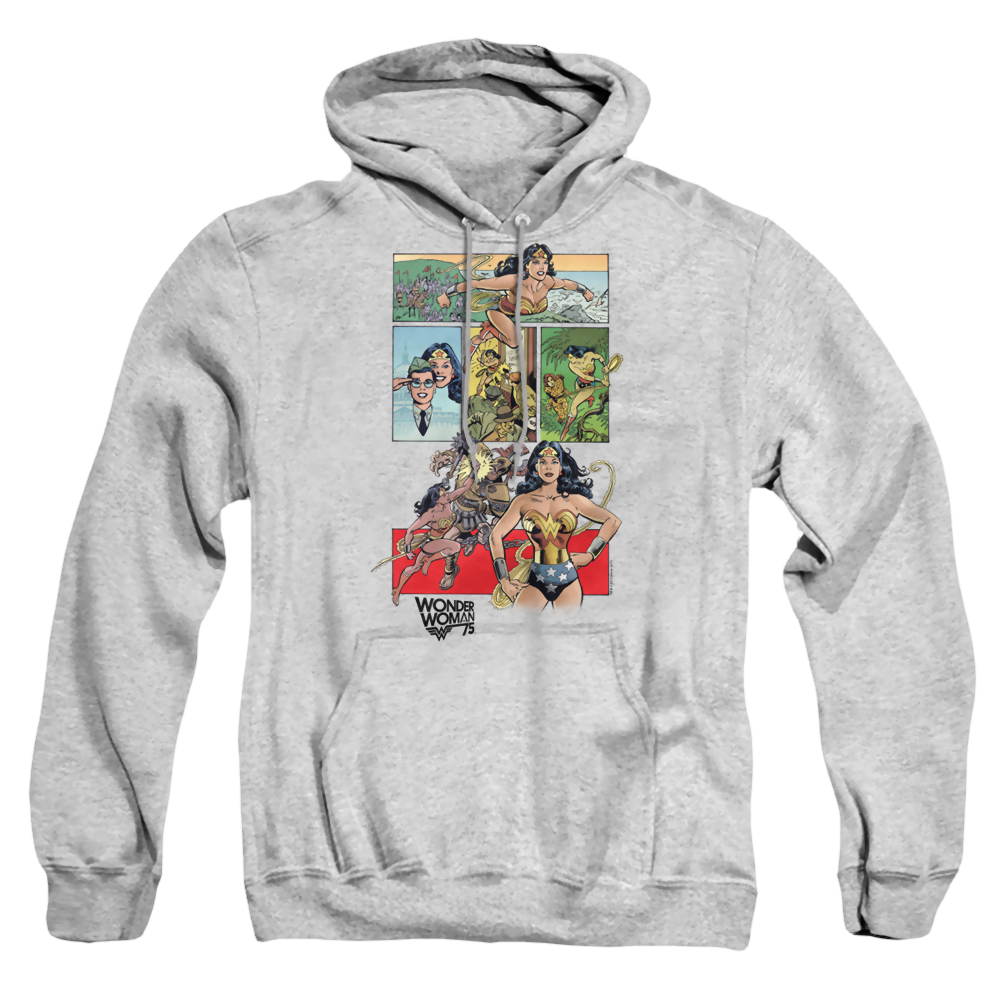 Wonder Woman Ww75 Comic Page - Pullover Hoodie Pullover Hoodie Wonder Woman   
