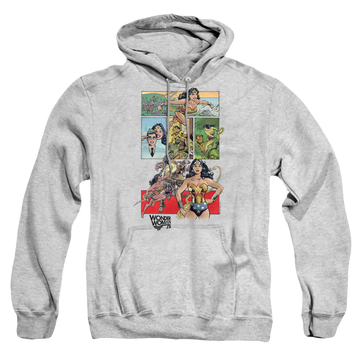 Wonder Woman Ww75 Comic Page - Pullover Hoodie Pullover Hoodie Wonder Woman   