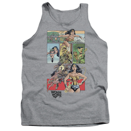 Wonder Woman Ww75 Comic Page - Men's Tank Top Men's Tank Wonder Woman   