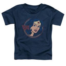 Wonder Woman Ww75 Starburst Portrait - Toddler T-Shirt Toddler T-Shirt Wonder Woman   