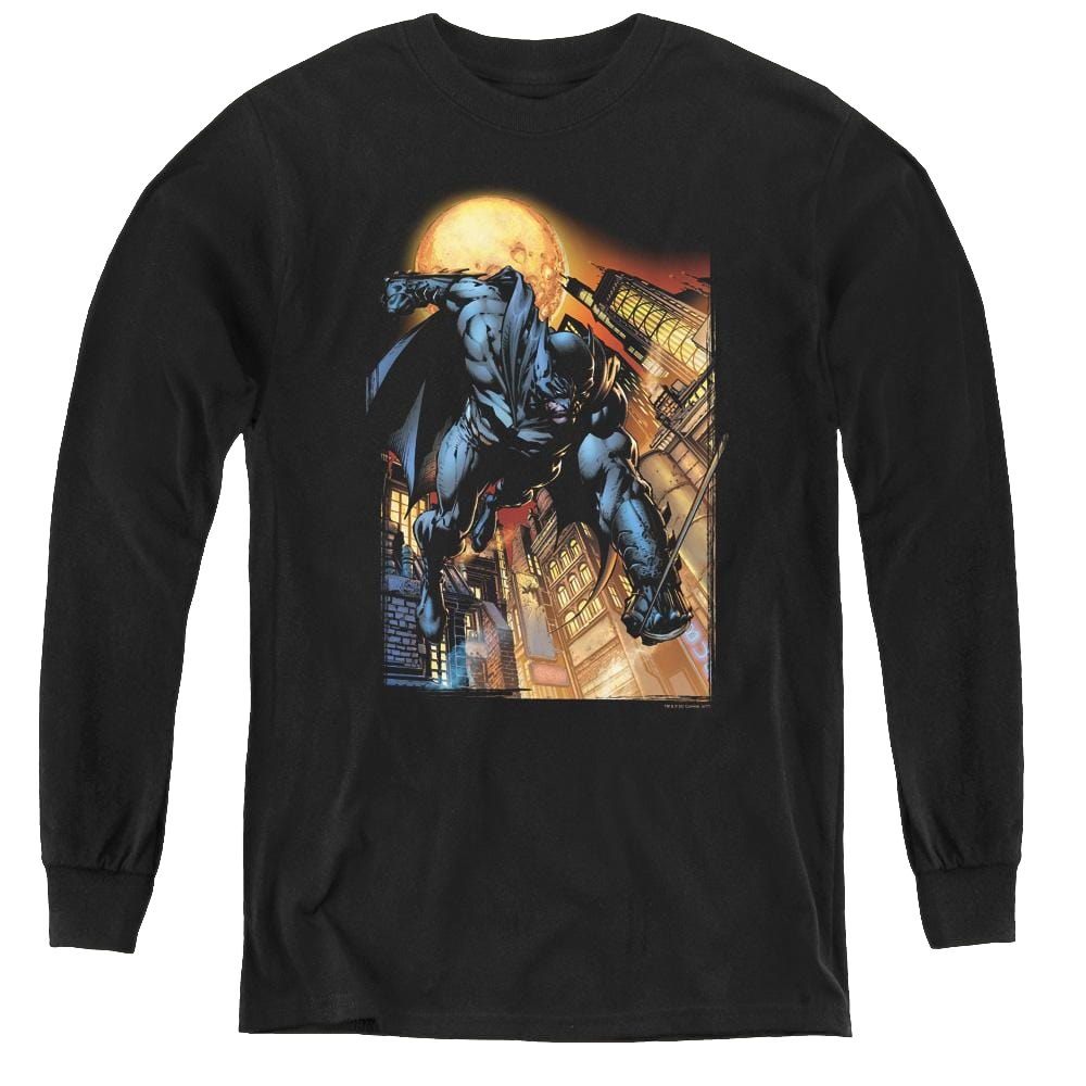 Dc Batman The Dark Knight #1 - Youth Long Sleeve T-Shirt Youth Long Sleeve T-Shirt Batman   