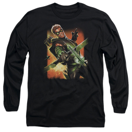 Green Arrow Green Arrow #1 - Men's Long Sleeve T-Shirt Men's Long Sleeve T-Shirt Green Arrow   
