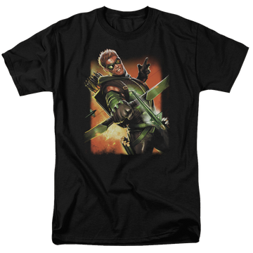Green Arrow Green Arrow #1 - Men's Regular Fit T-Shirt Men's Regular Fit T-Shirt Green Arrow   
