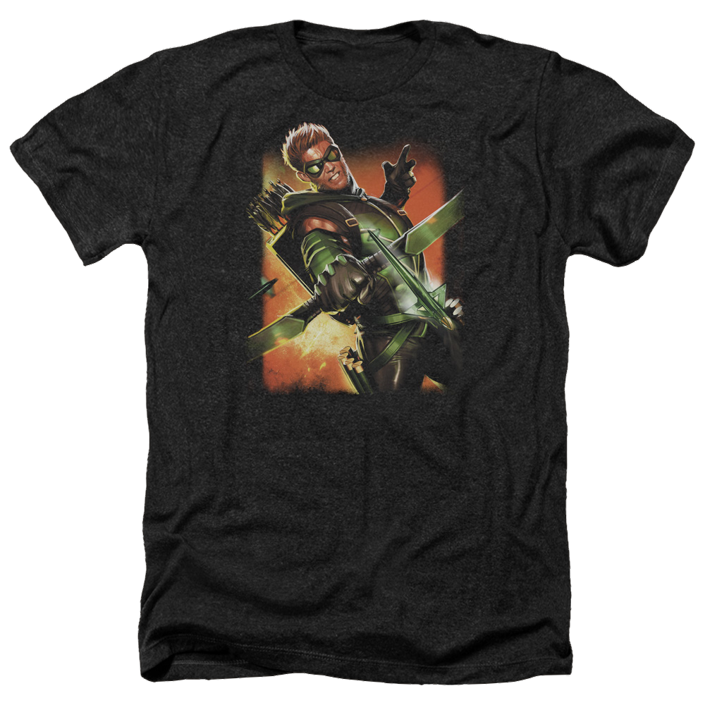 Green Arrow Green Arrow #1 - Men's Heather T-Shirt Men's Heather T-Shirt Green Arrow   
