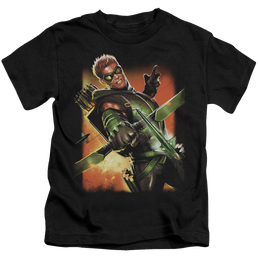 Green Arrow Green Arrow #1 - Kid's T-Shirt Kid's T-Shirt (Ages 4-7) Green Arrow   