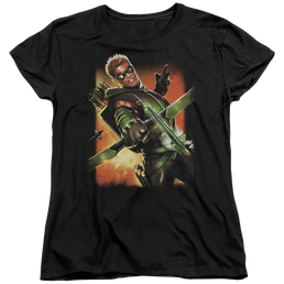 Green Arrow Green Arrow #1 - Women's T-Shirt Women's T-Shirt Green Arrow   