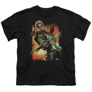 Green Arrow Green Arrow #1 - Youth T-Shirt Youth T-Shirt (Ages 8-12) Green Arrow   